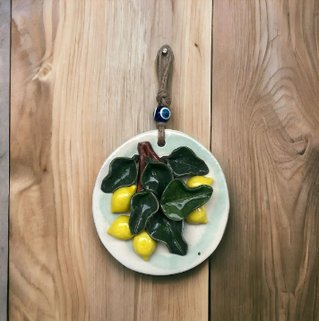 Limon Ağacı Seramik Duvar Panosu
