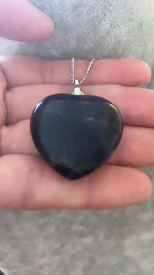 Ametist Kalpli Kolye