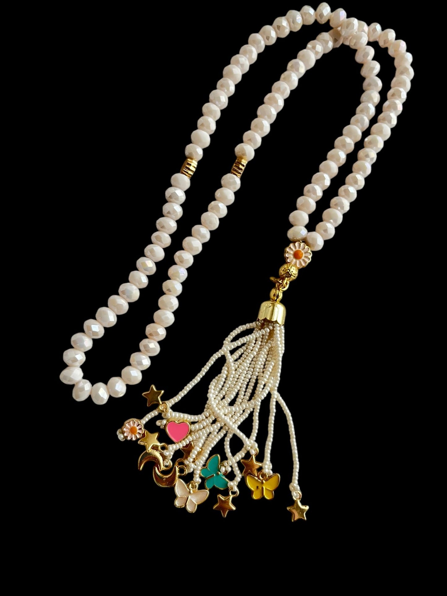 Kristal Taşlı Bayan Tesbih