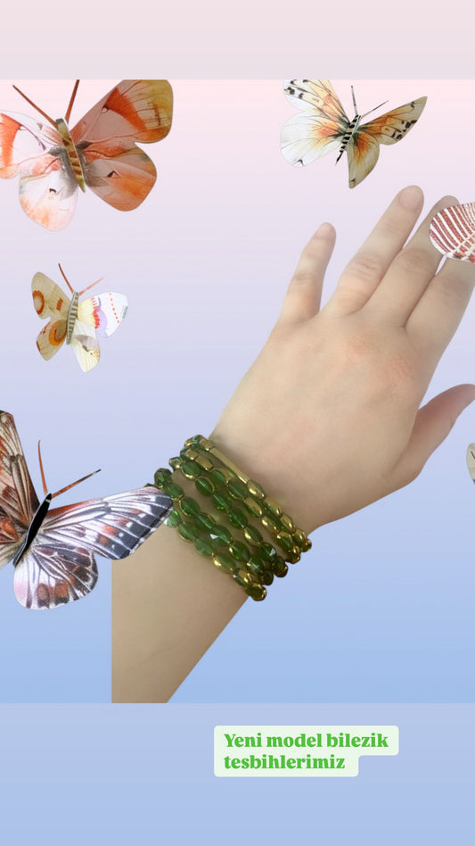 Yeşil Bilezik Tesbih